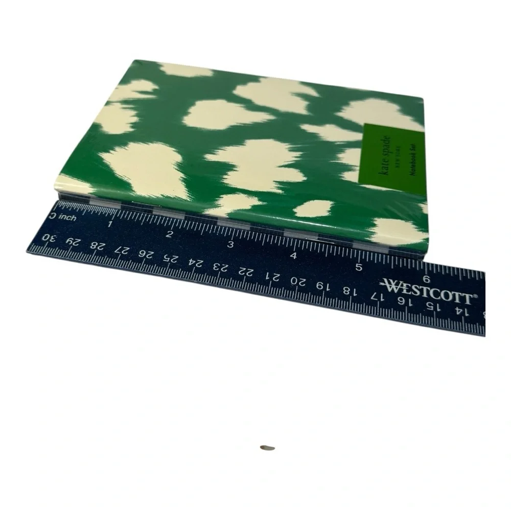 kate spade new york Painterly Cheetah Notebook Set of 2 NEW